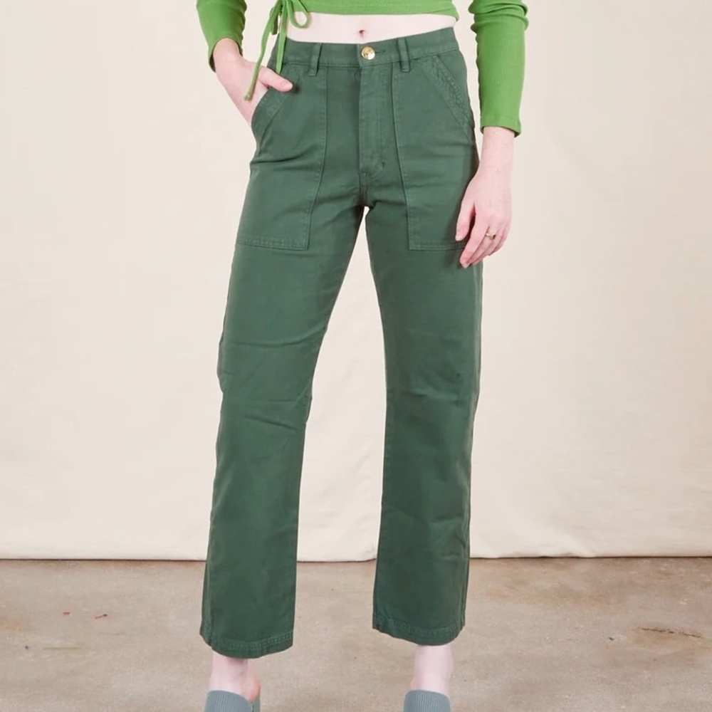 Big Bud Press Dark Emerald Green Work Pants